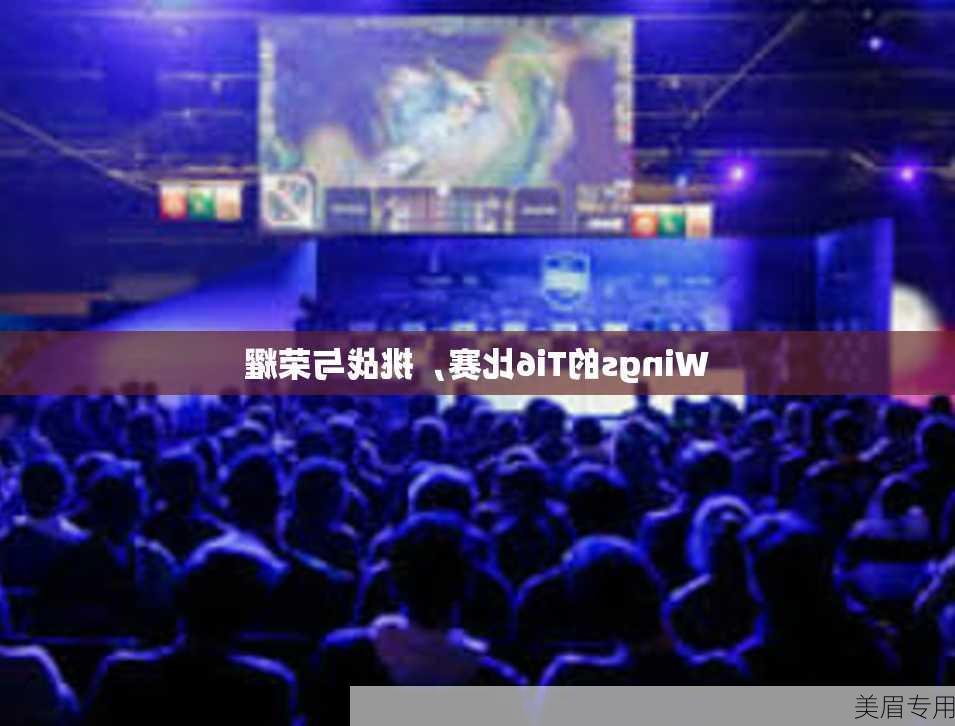 Wings的Ti6比赛，挑战与荣耀