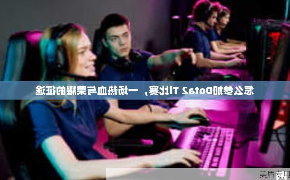 怎么参加Dota2 Ti比赛，一场热血与荣耀的征途