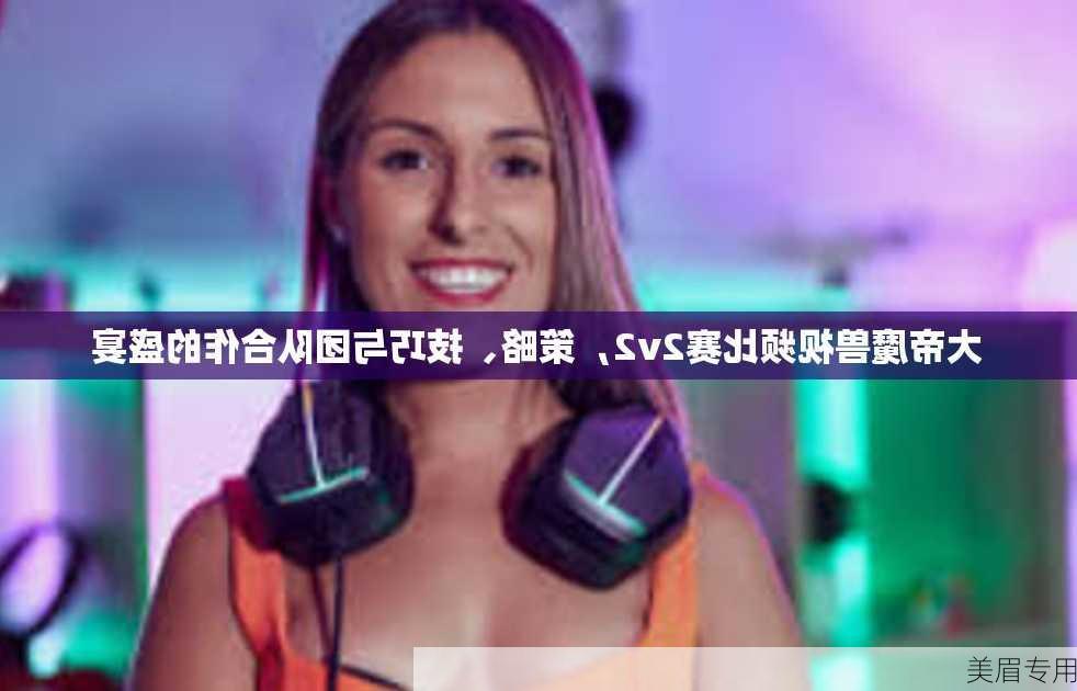 大帝魔兽视频比赛2v2，策略、技巧与团队合作的盛宴